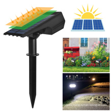 Lux Ground Plug Amazon Hot Sell 10W Landscape Decoration Outdoor Garden Solar spot Light